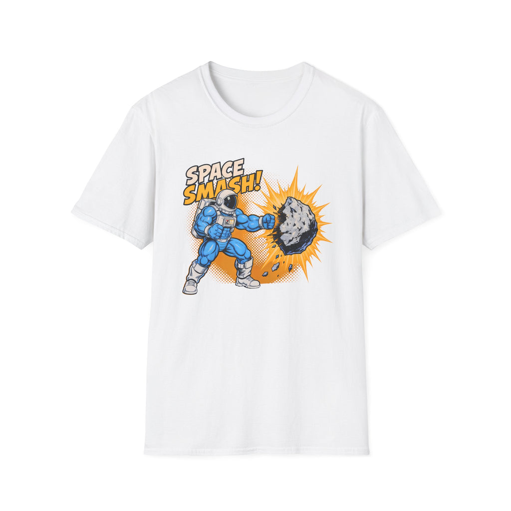 Space Smash Comic Style T-Shirt