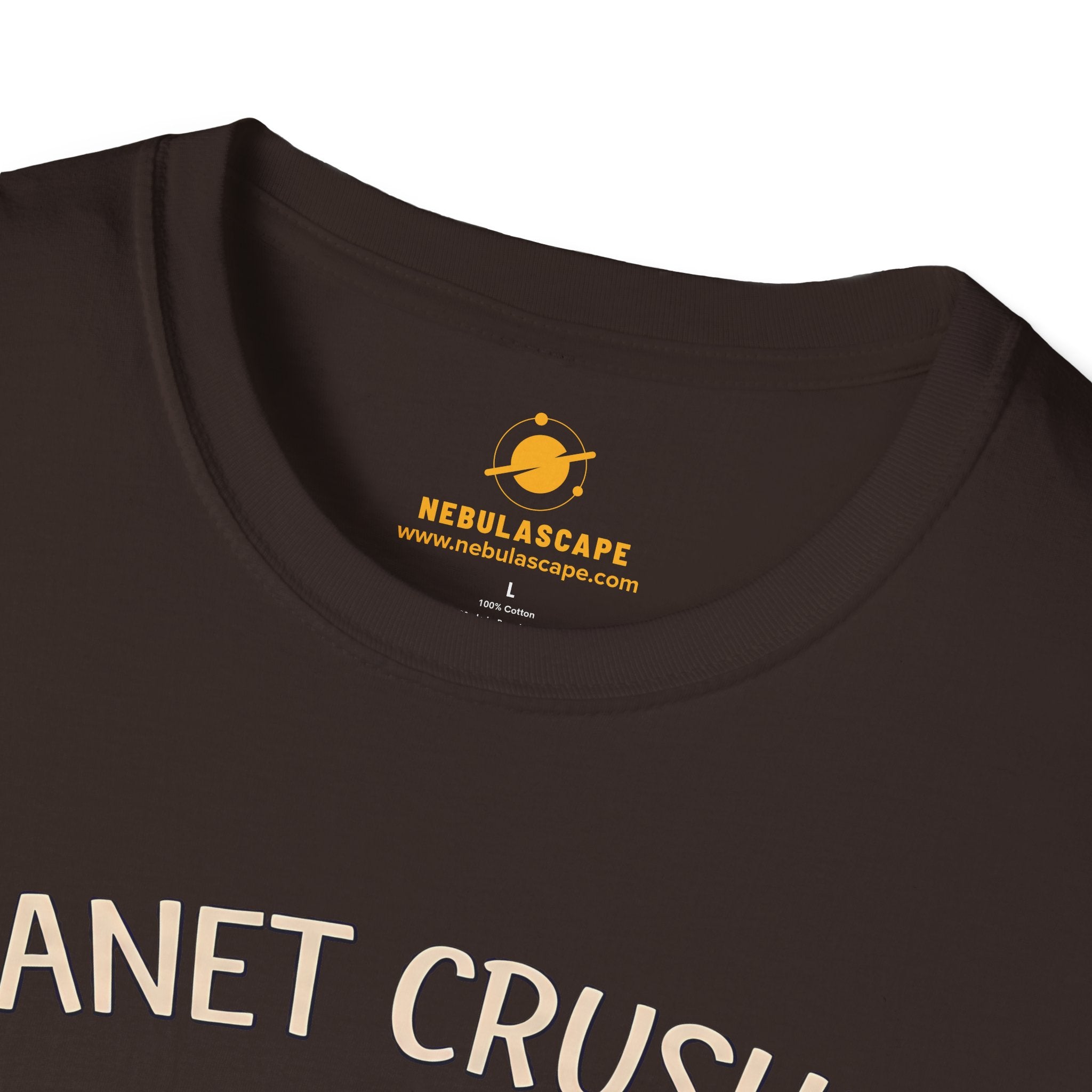Planet Crusher Black Cat Playing T-Shirt
