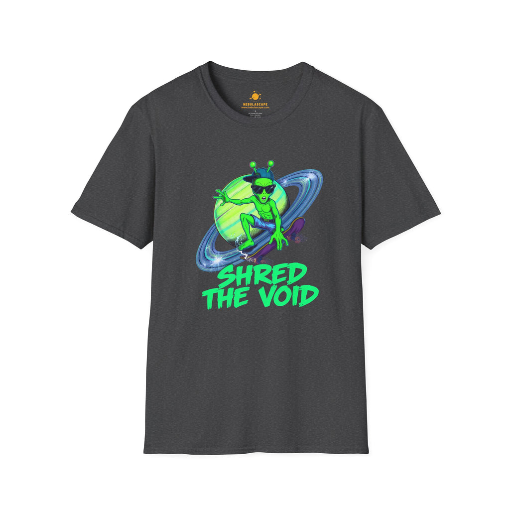 Shred The Void - Alien Skateboarder T-Shirt
