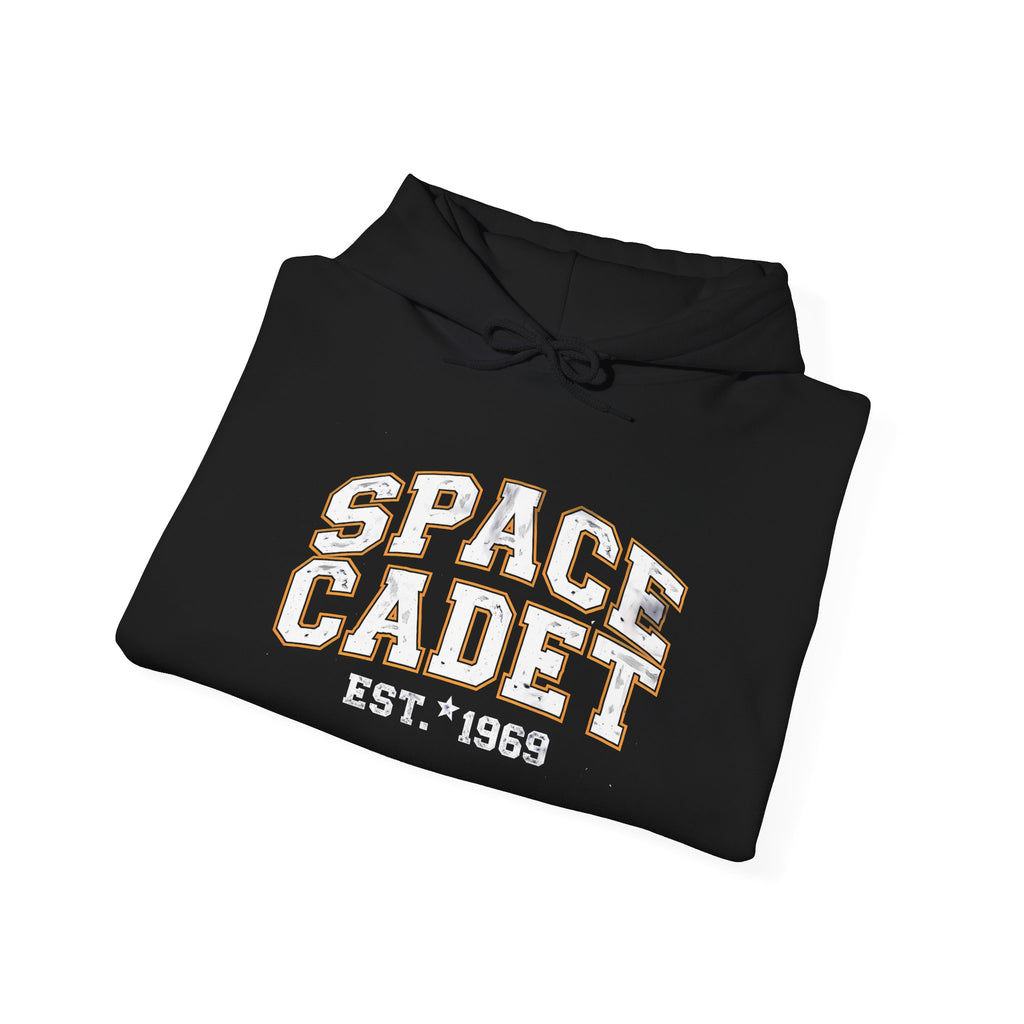 Space Cadet Hoodie - 'Space Cadet Est. 1969' Vintage Astronaut Pullover