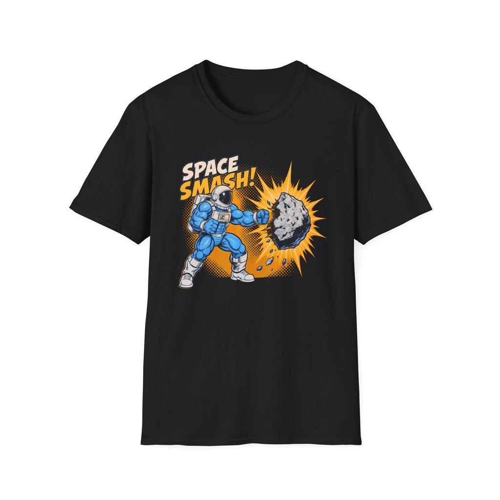 Space Smash Comic Style T-Shirt