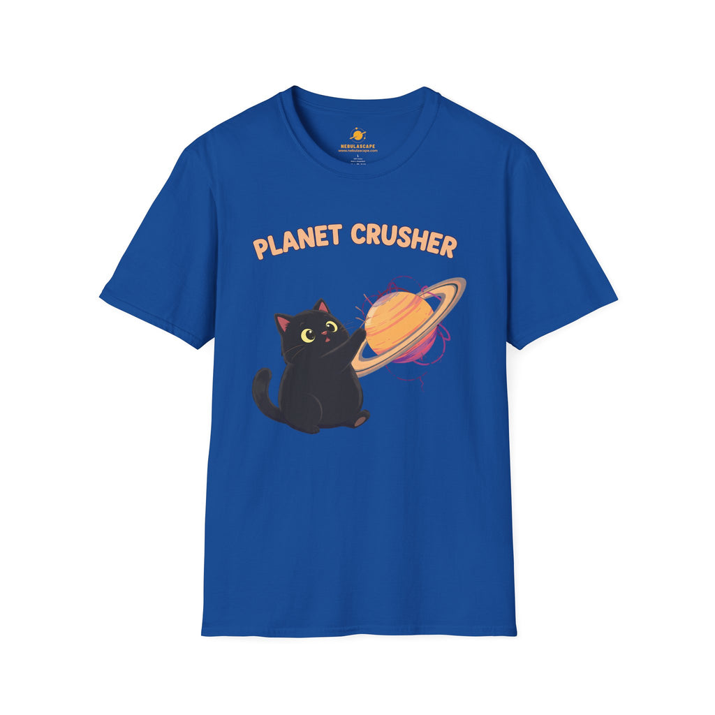 Planet Crusher Black Cat T-Shirt