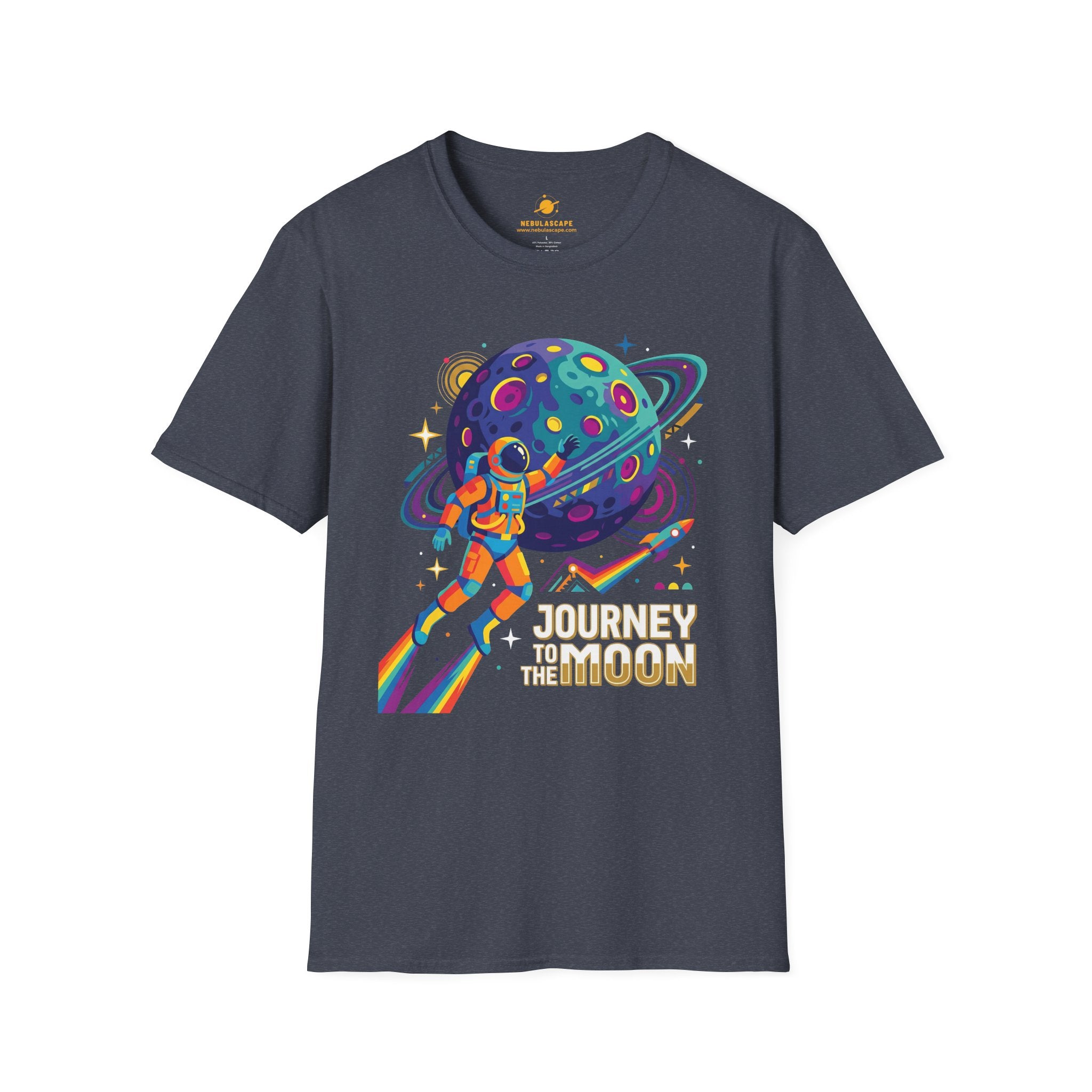 Journey to the Moon Astronaut T-Shirt