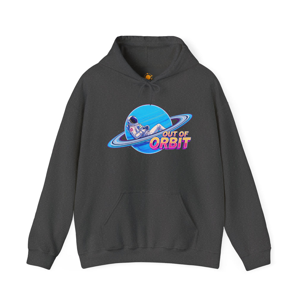 Out of Orbit Astronaut Hoodie – Retro Space Graphic Sweatshirt