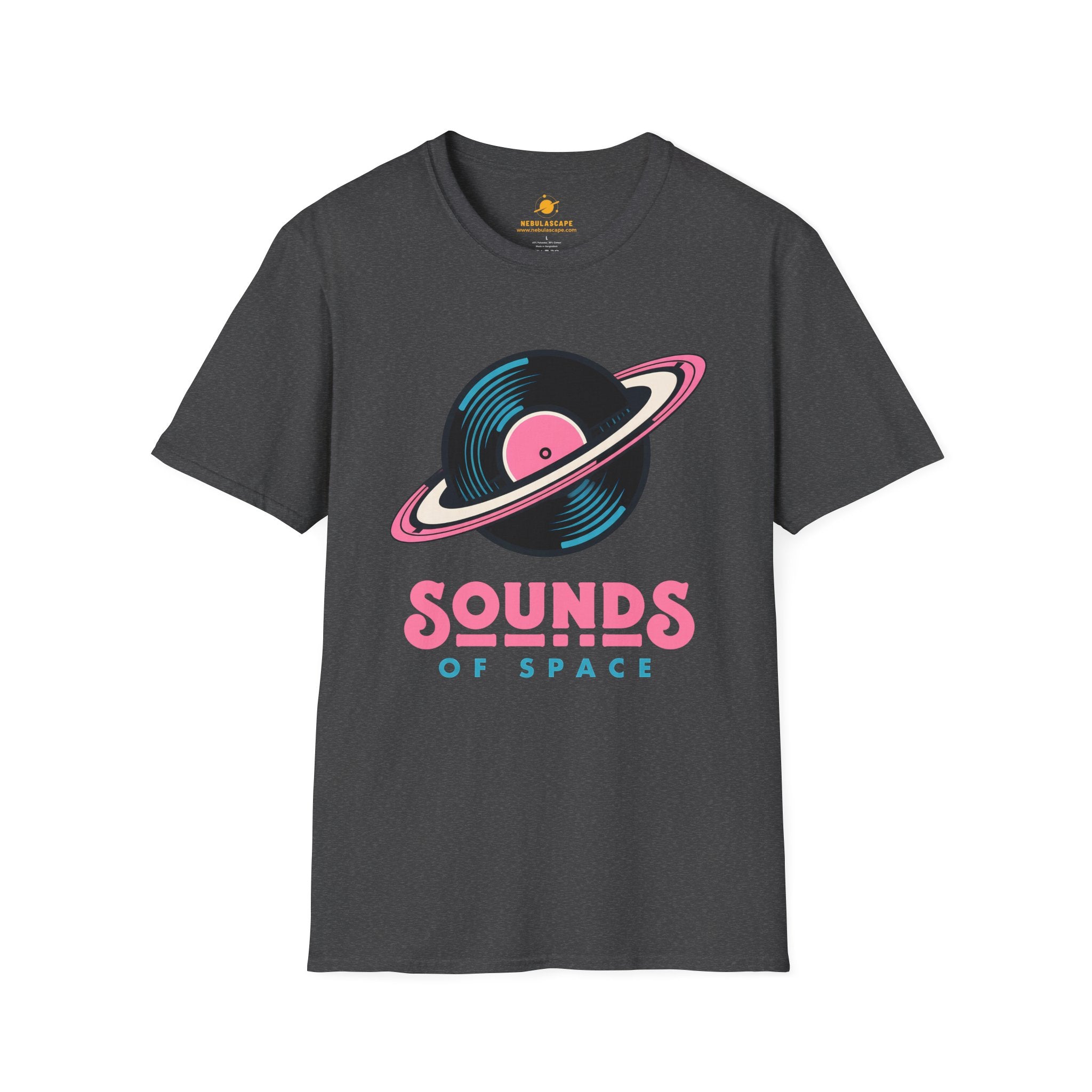 Sounds Of Space Planet Record Disc T-Shirt