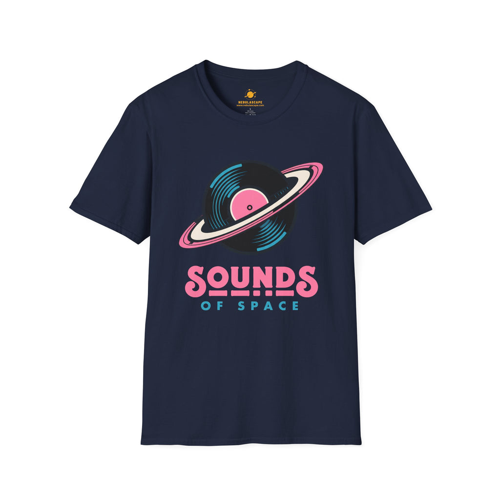 Sounds Of Space Planet Record Disc T-Shirt