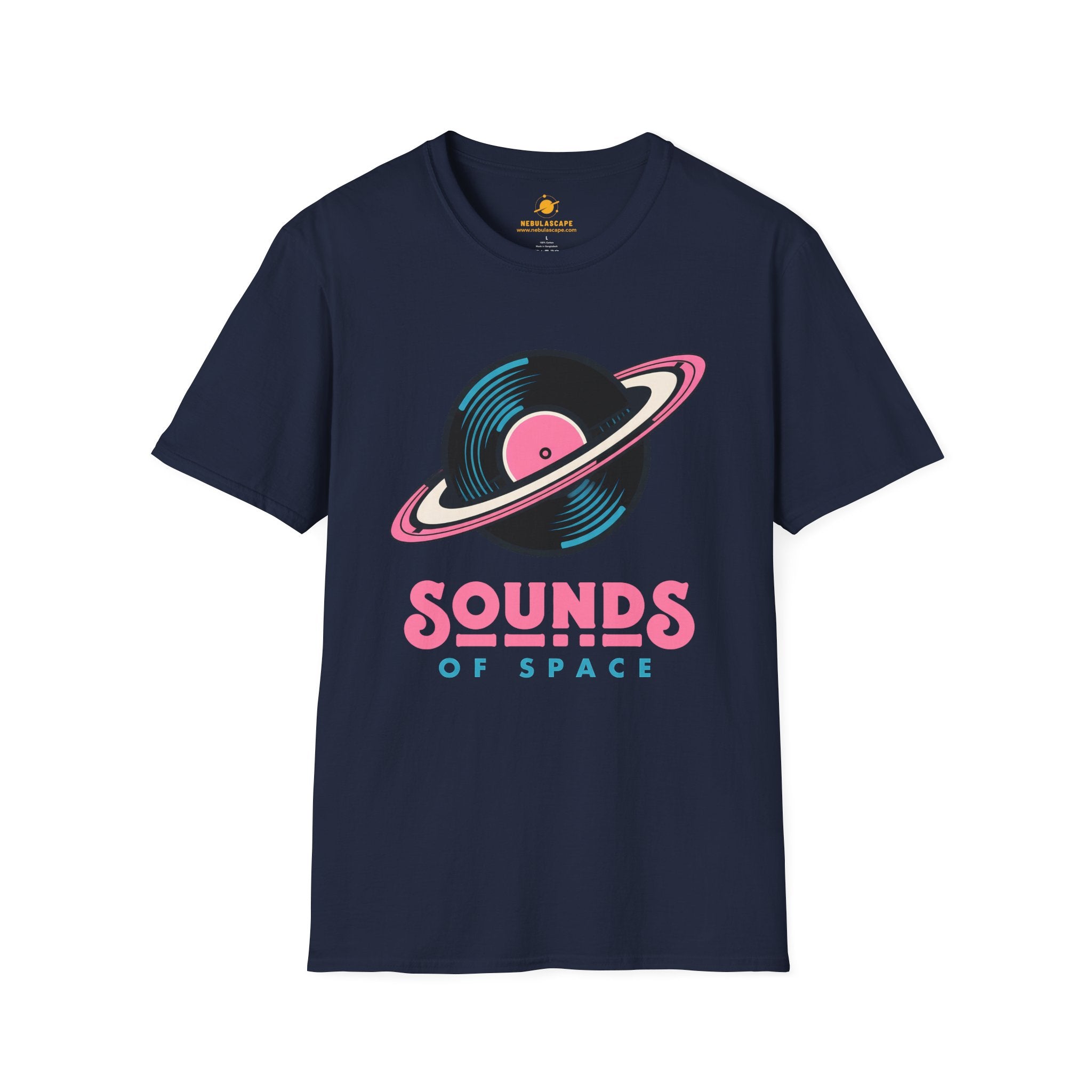 Sounds Of Space Planet Record Disc T-Shirt