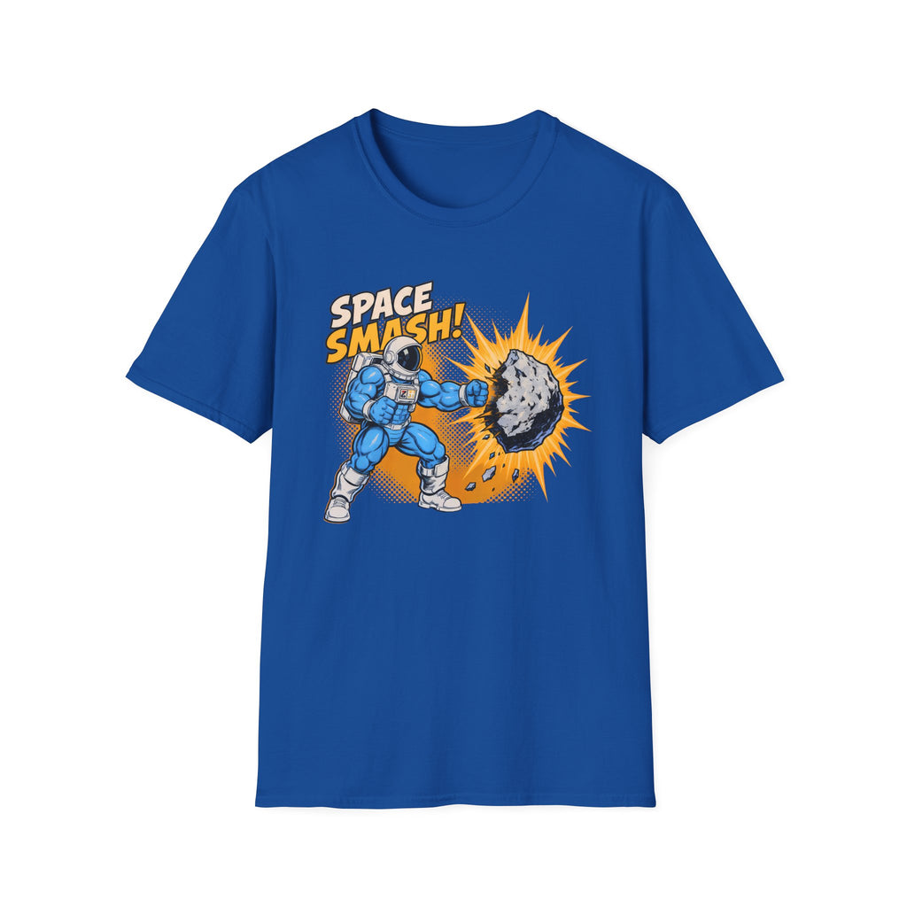 Space Smash Comic Style T-Shirt