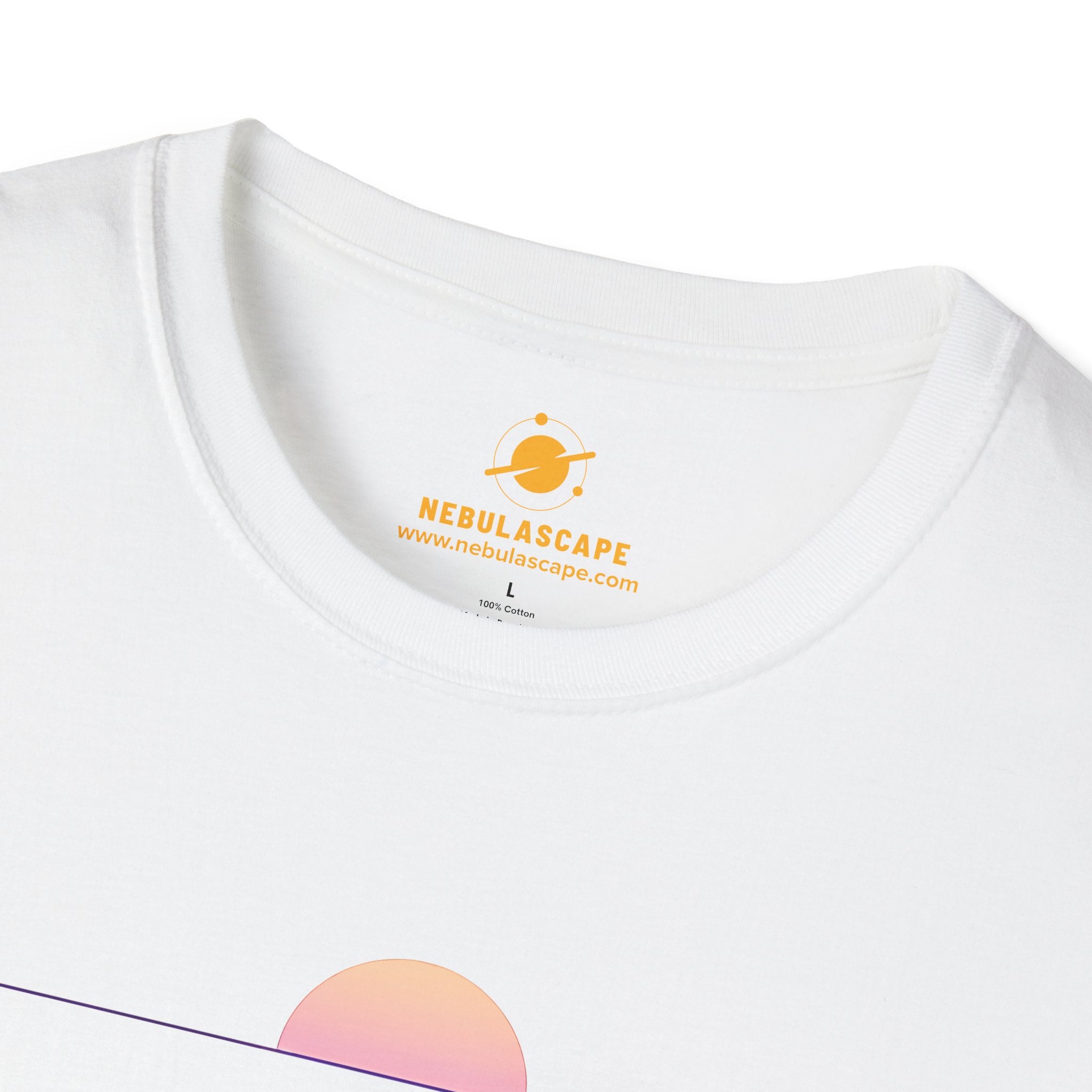 Chasing Eclipses Graphic Tee — Minimal Sunrise Moon Print T-Shirt