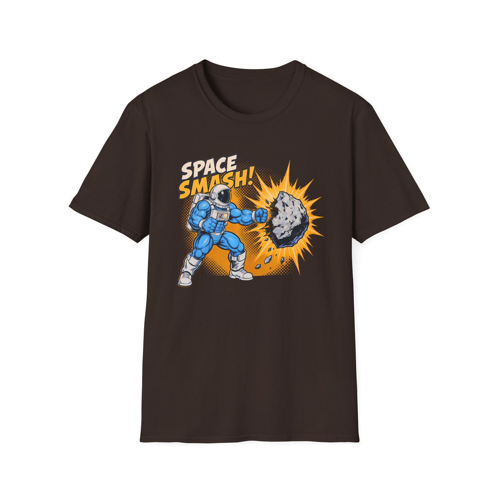 Space Smash Comic Style T-Shirt