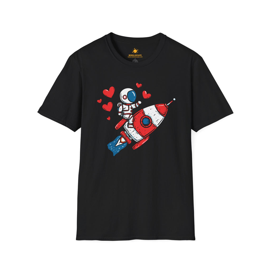 Astronaut Love T-Shirt — Cute Rocket Valentine Tee