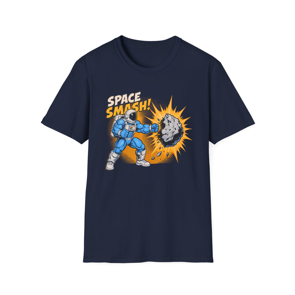 Space Smash Comic Style T-Shirt