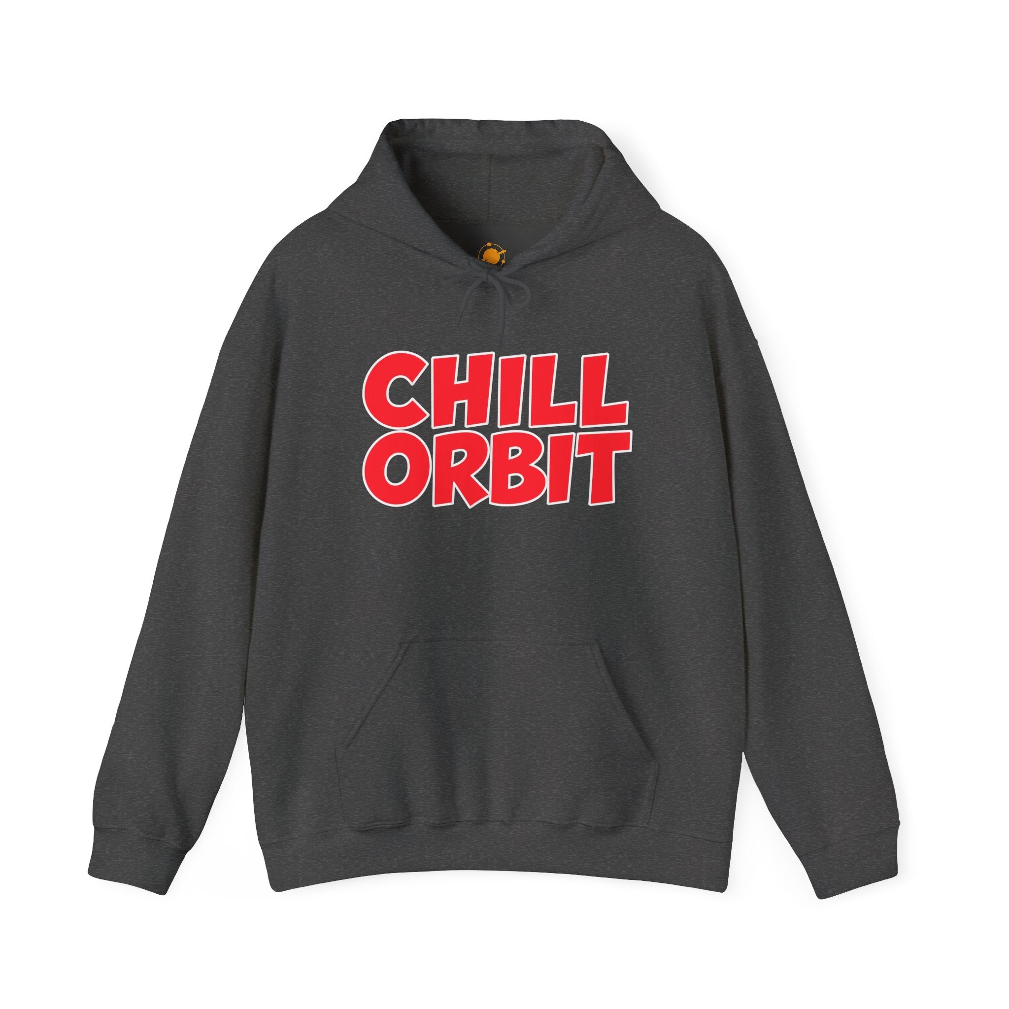 Chill Orbit Hoodie — Retro Bold Graphic Pullover