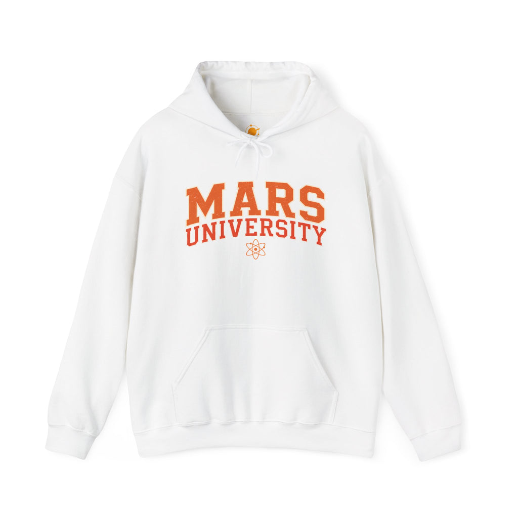 Mars University Hoodie – Retro Collegiate Graphic Pullover