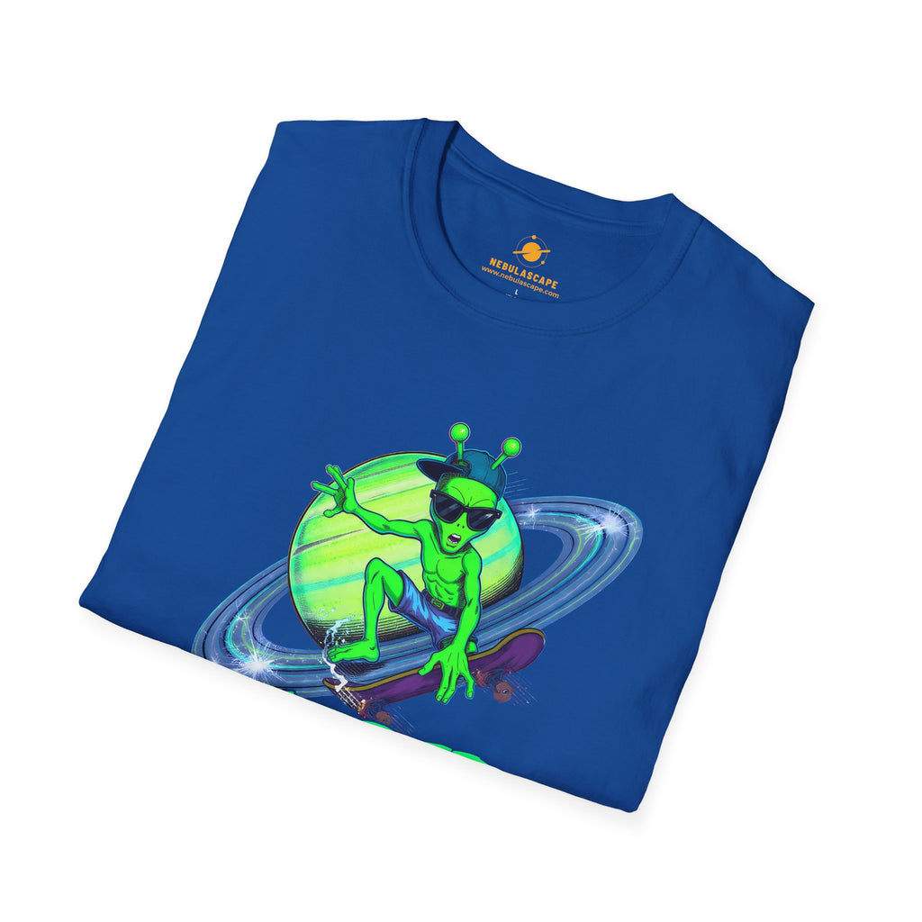 Shred The Void - Alien Skateboarder T-Shirt