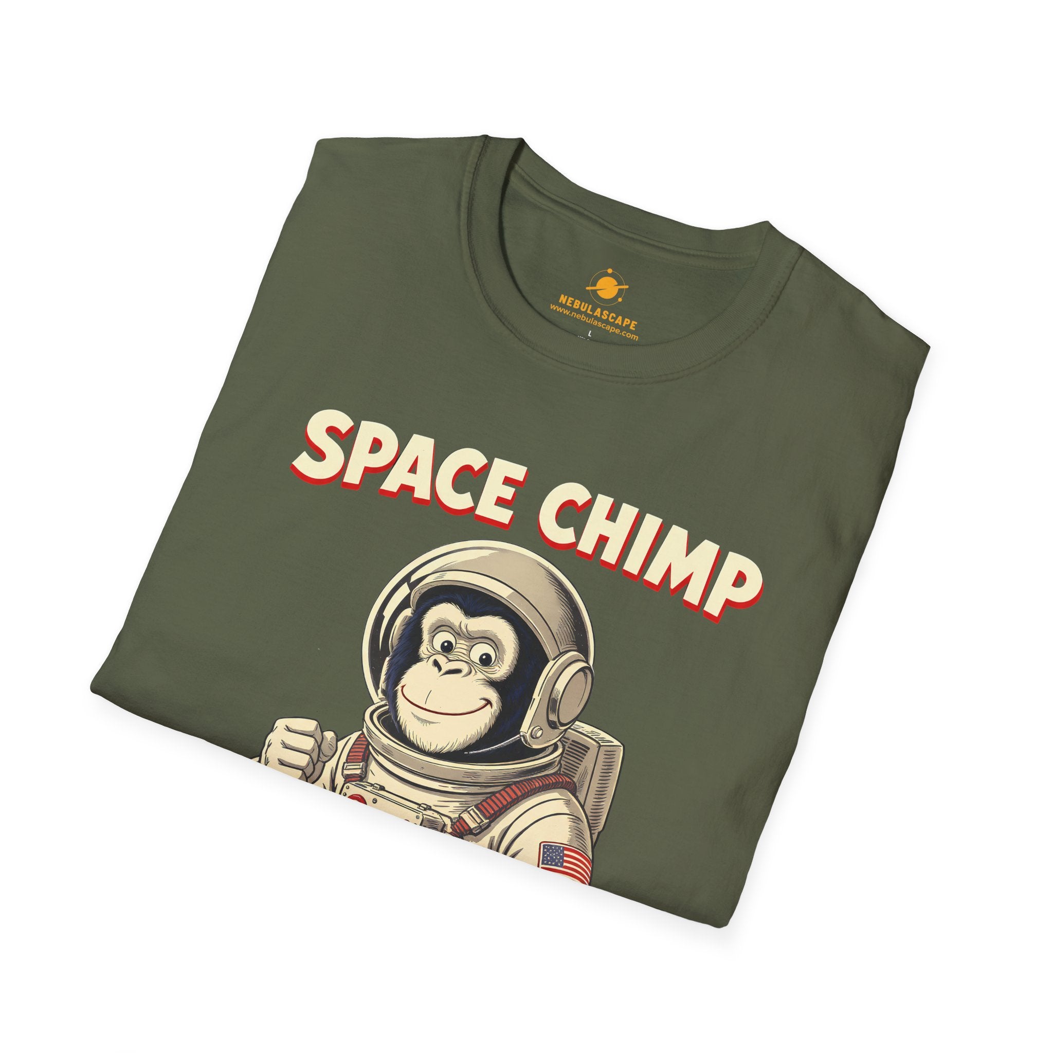 Space Chimp Design 2 - T-Shirt