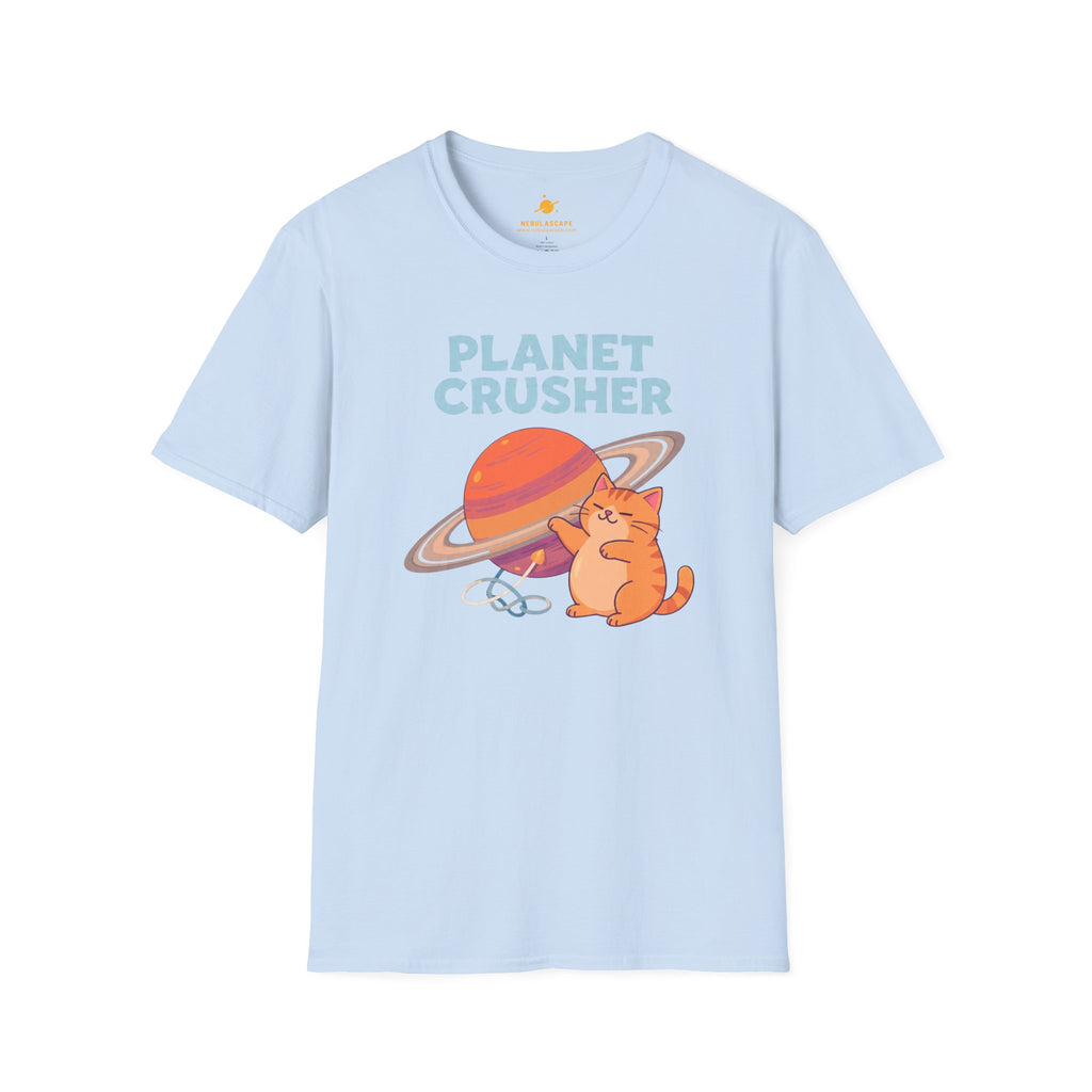 Planet Crusher Cat T-Shirt