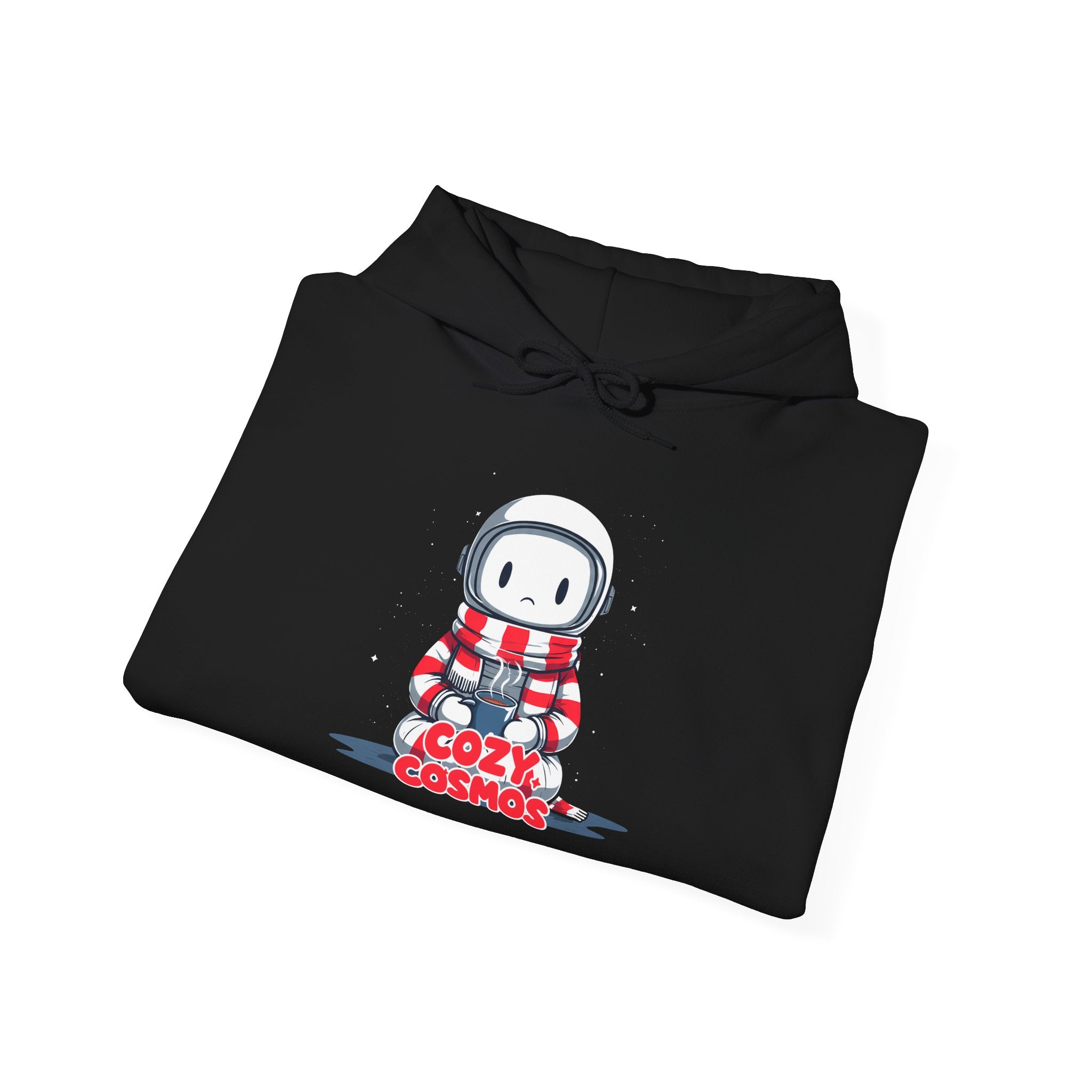 Cozy Cosmos Hoodie — Cute Astronaut Bear Graphic Pullover