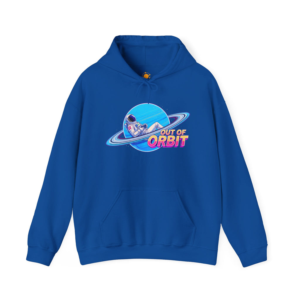 Out of Orbit Astronaut Hoodie – Retro Space Graphic Sweatshirt