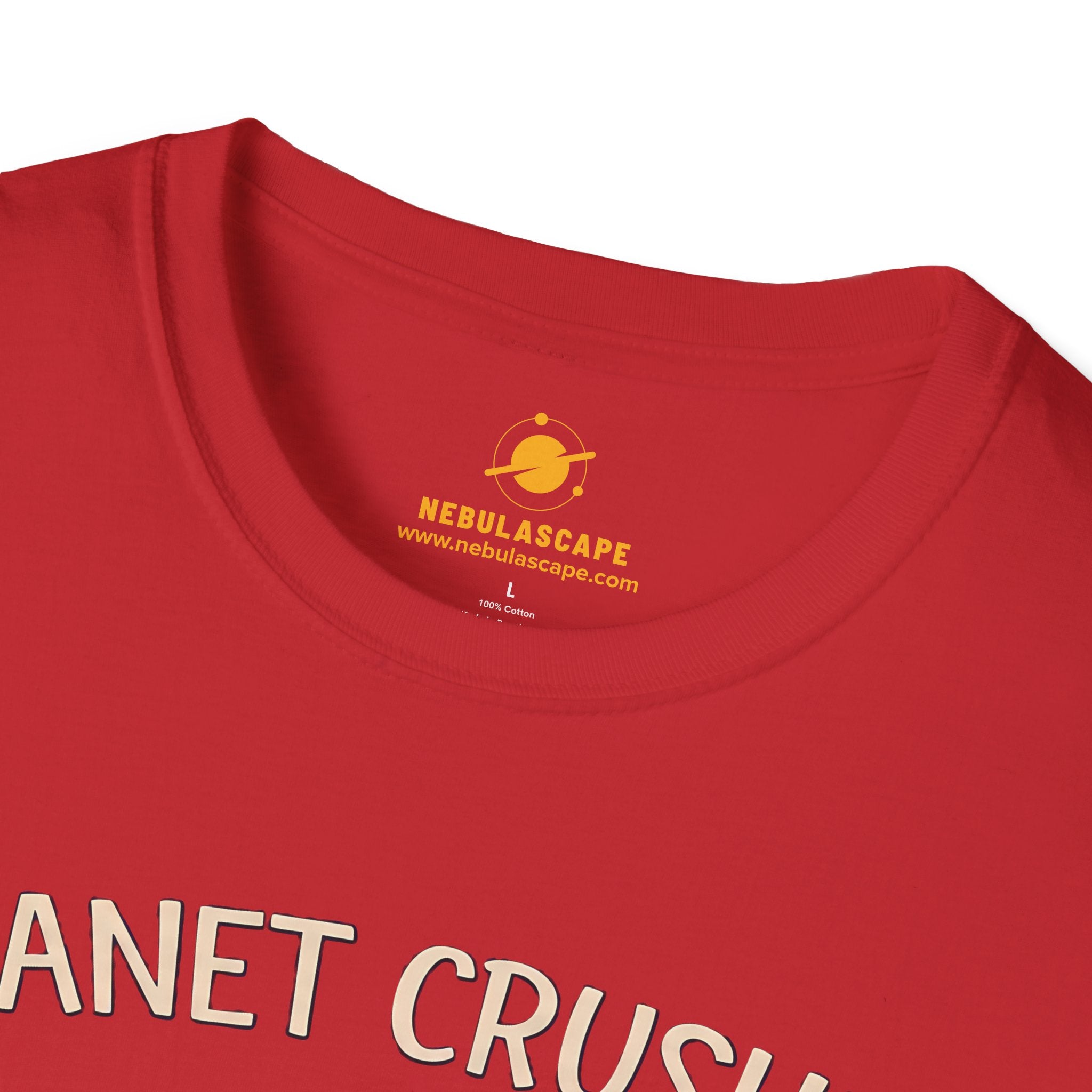 Planet Crusher Black Cat Playing T-Shirt