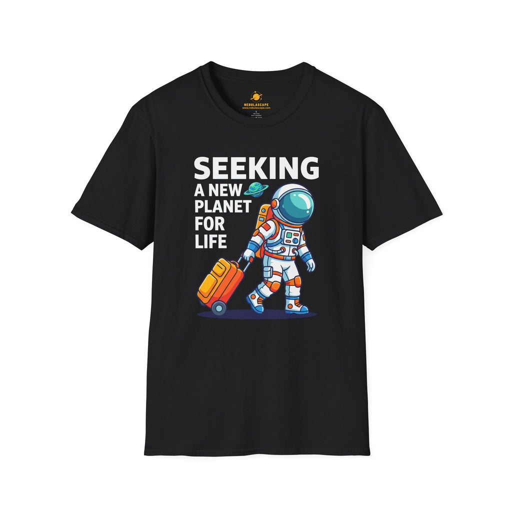 Seeking a New Planet Astronaut T-Shirt
