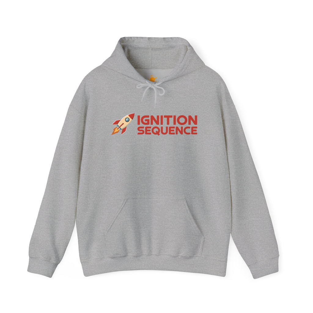 Ignition Sequence Hoodie — Rocket Logo Hooded Sweatshirt