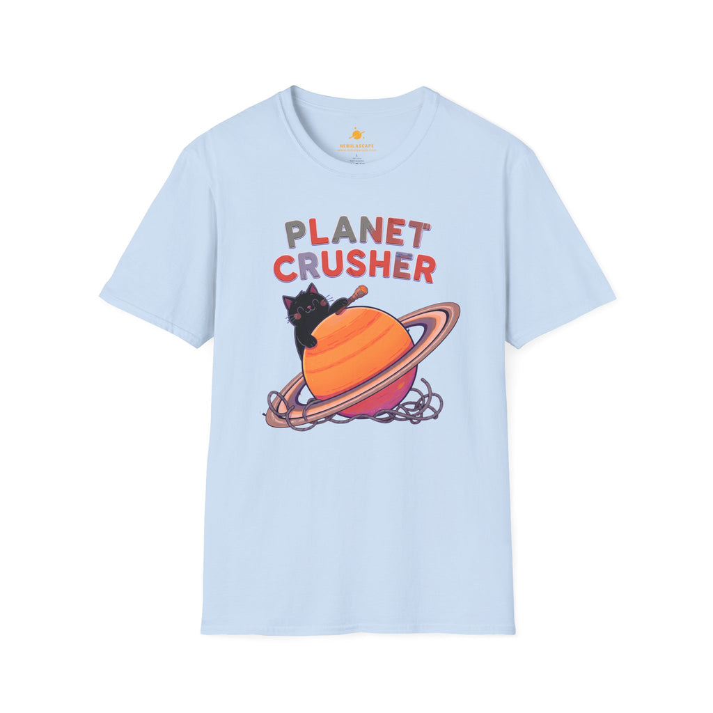 Planet Crusher Black Cat T-Shirt