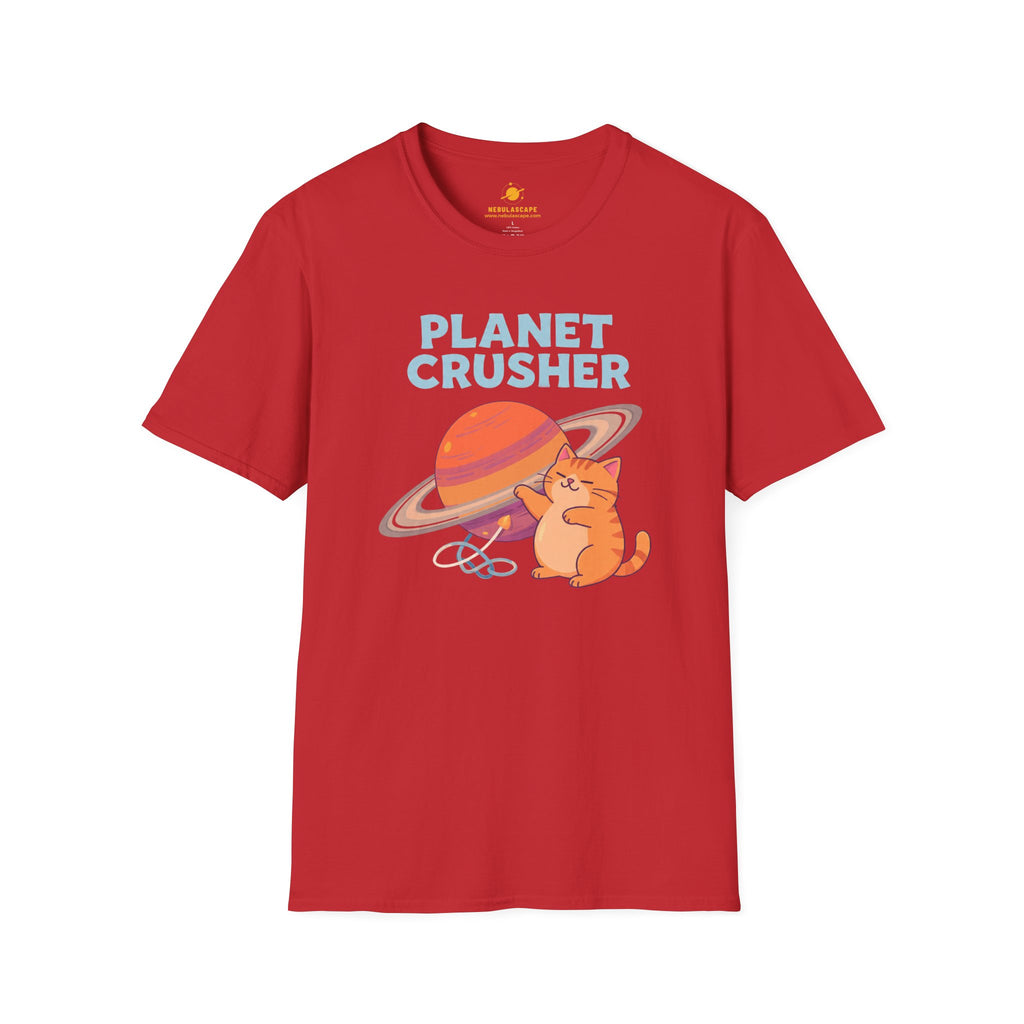 Planet Crusher Cat T-Shirt