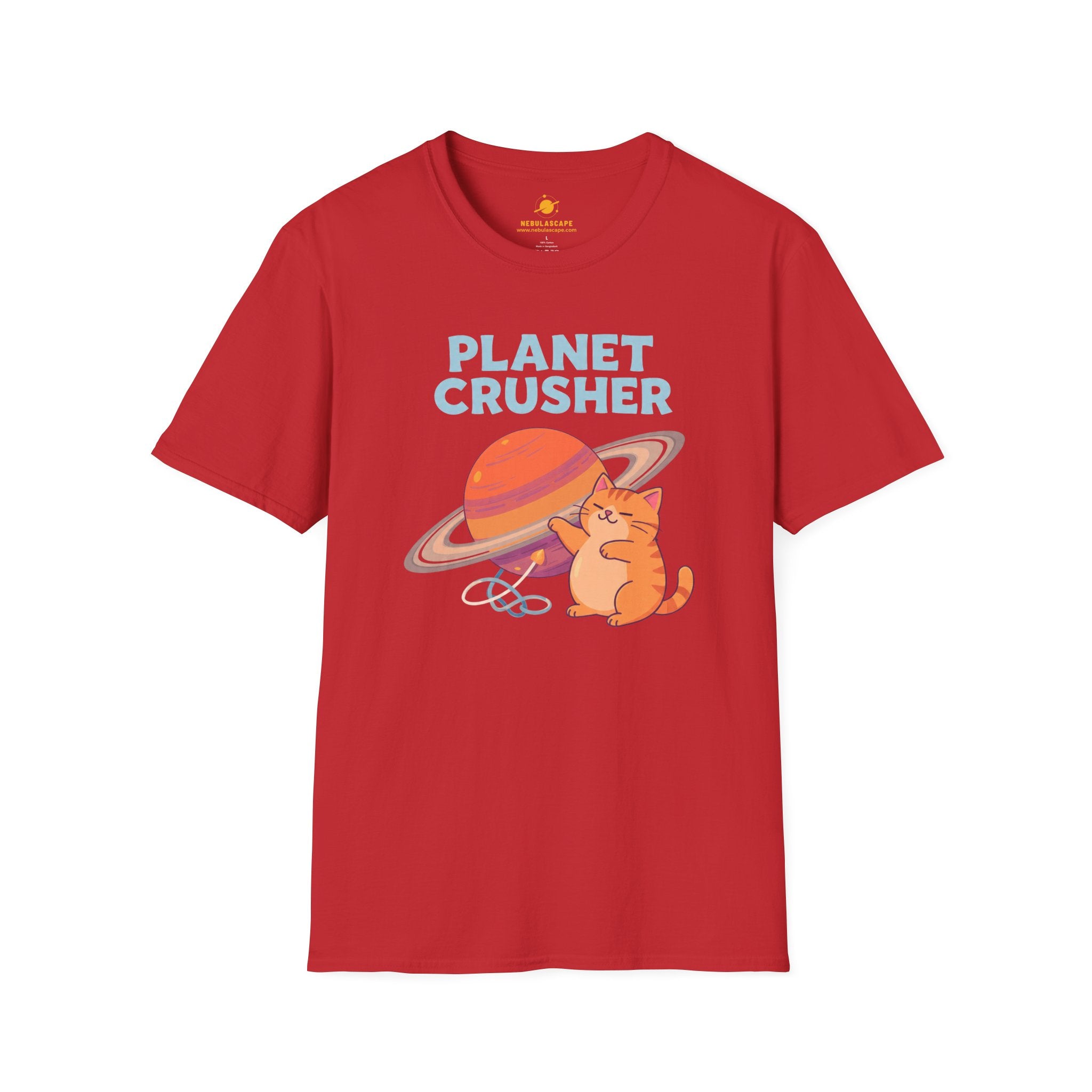 Planet Crusher Cat T-Shirt