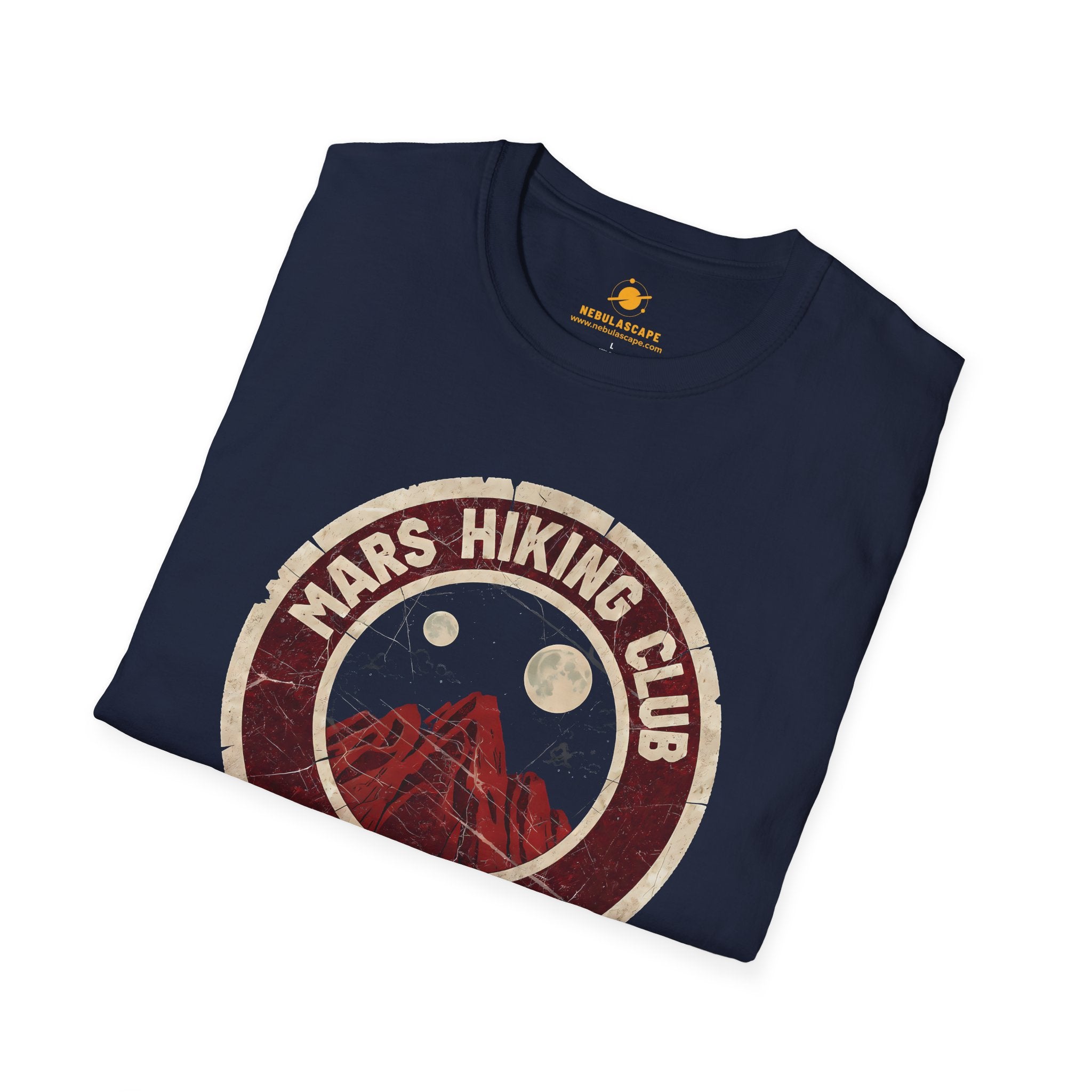 Mars Hiking Club T-Shirt — Vintage Space Exploration Tee (Est. 2050)