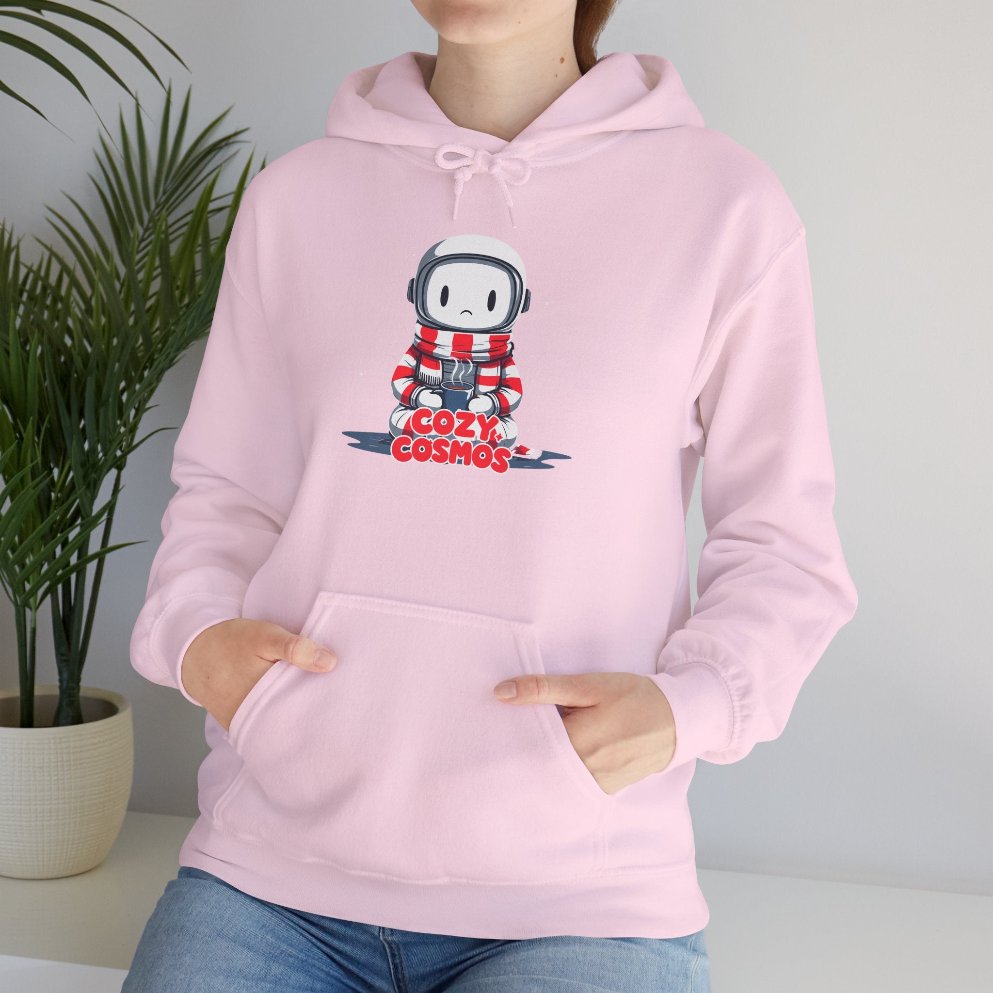 Cozy Cosmos Hoodie — Cute Astronaut Bear Graphic Pullover