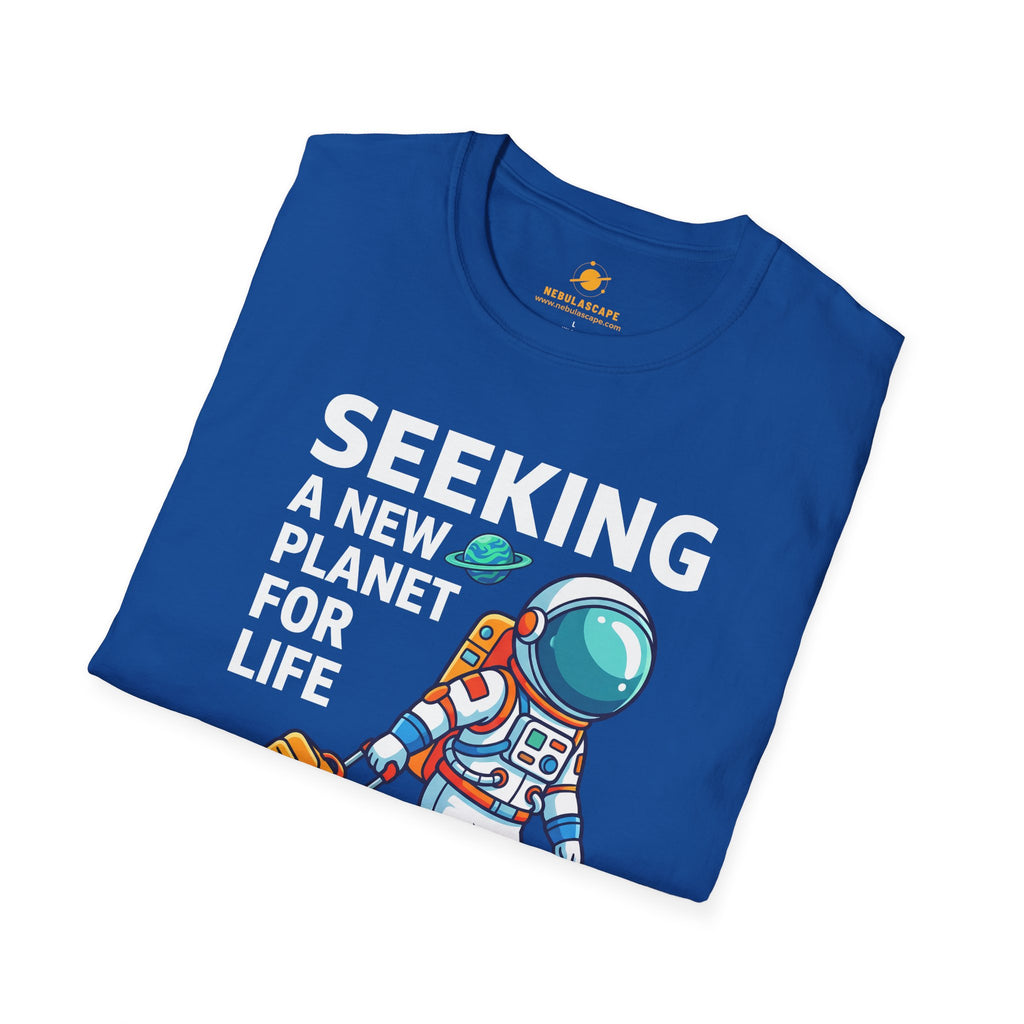 Seeking a New Planet Astronaut T-Shirt