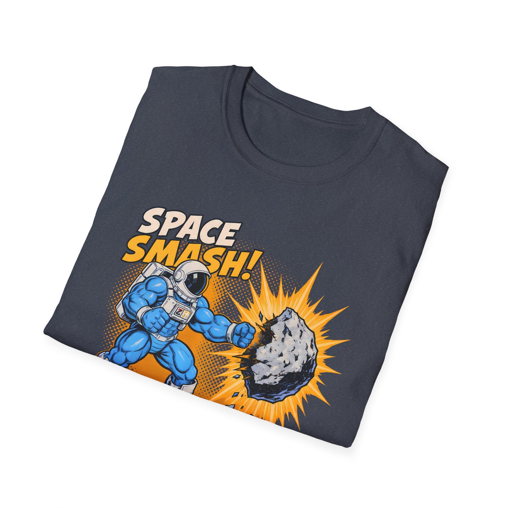Space Smash Comic Style T-Shirt