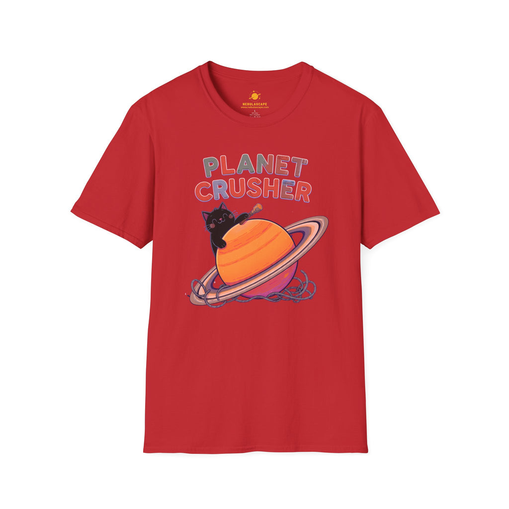 Planet Crusher Black Cat T-Shirt