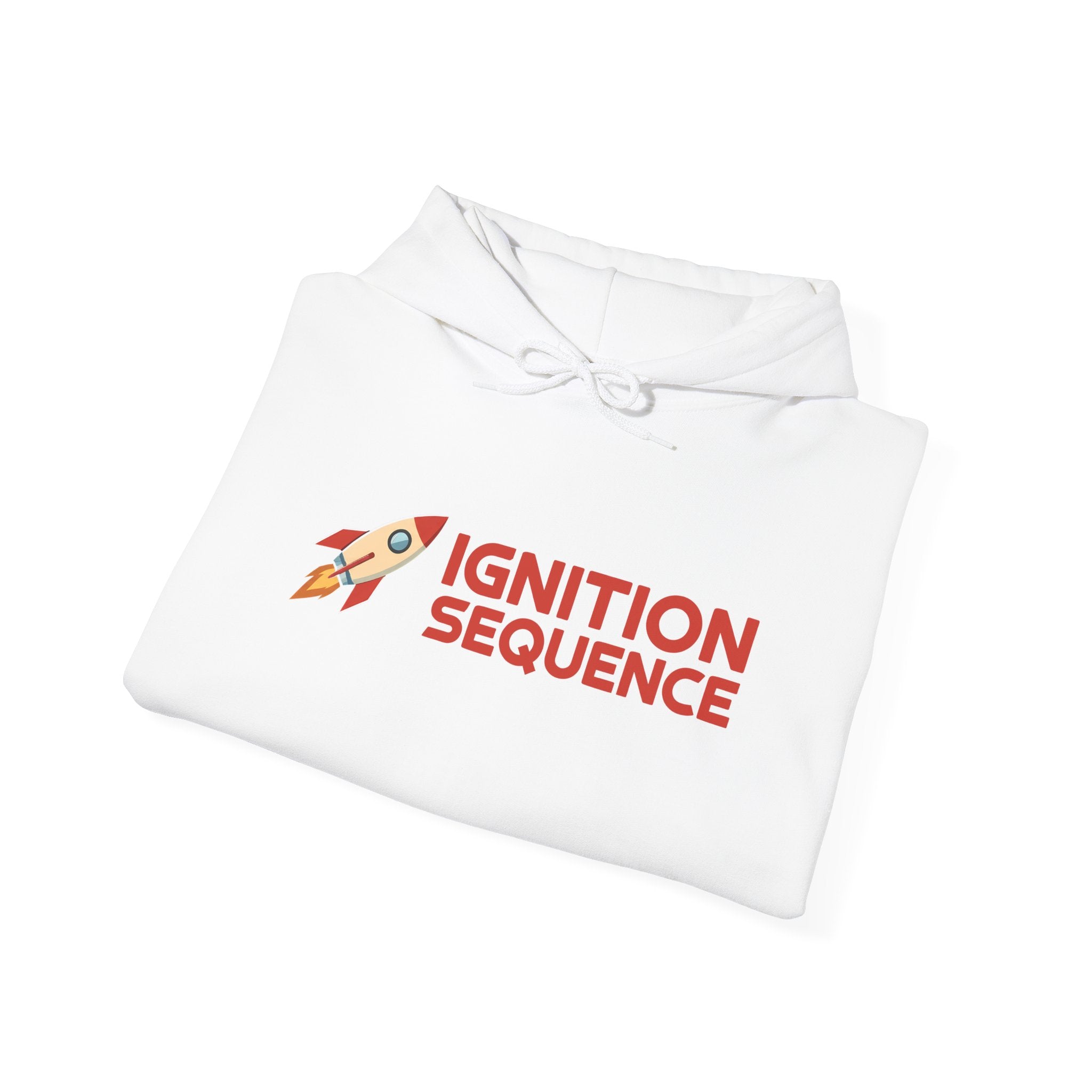 Ignition Sequence Hoodie — Rocket Logo Hooded Sweatshirt