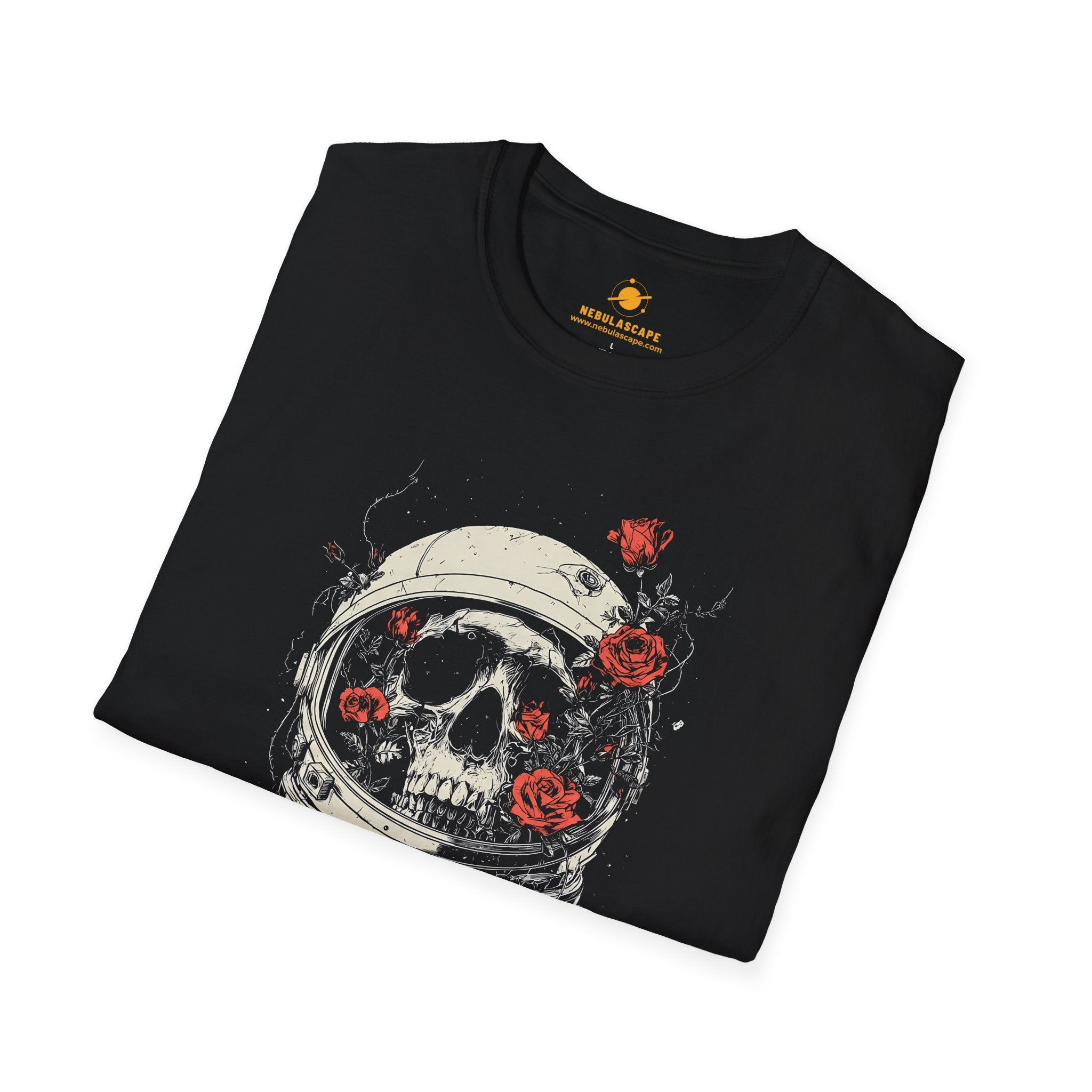 Floral Moonface T-Shirt — Soft Vintage Botanical Graphic Tee