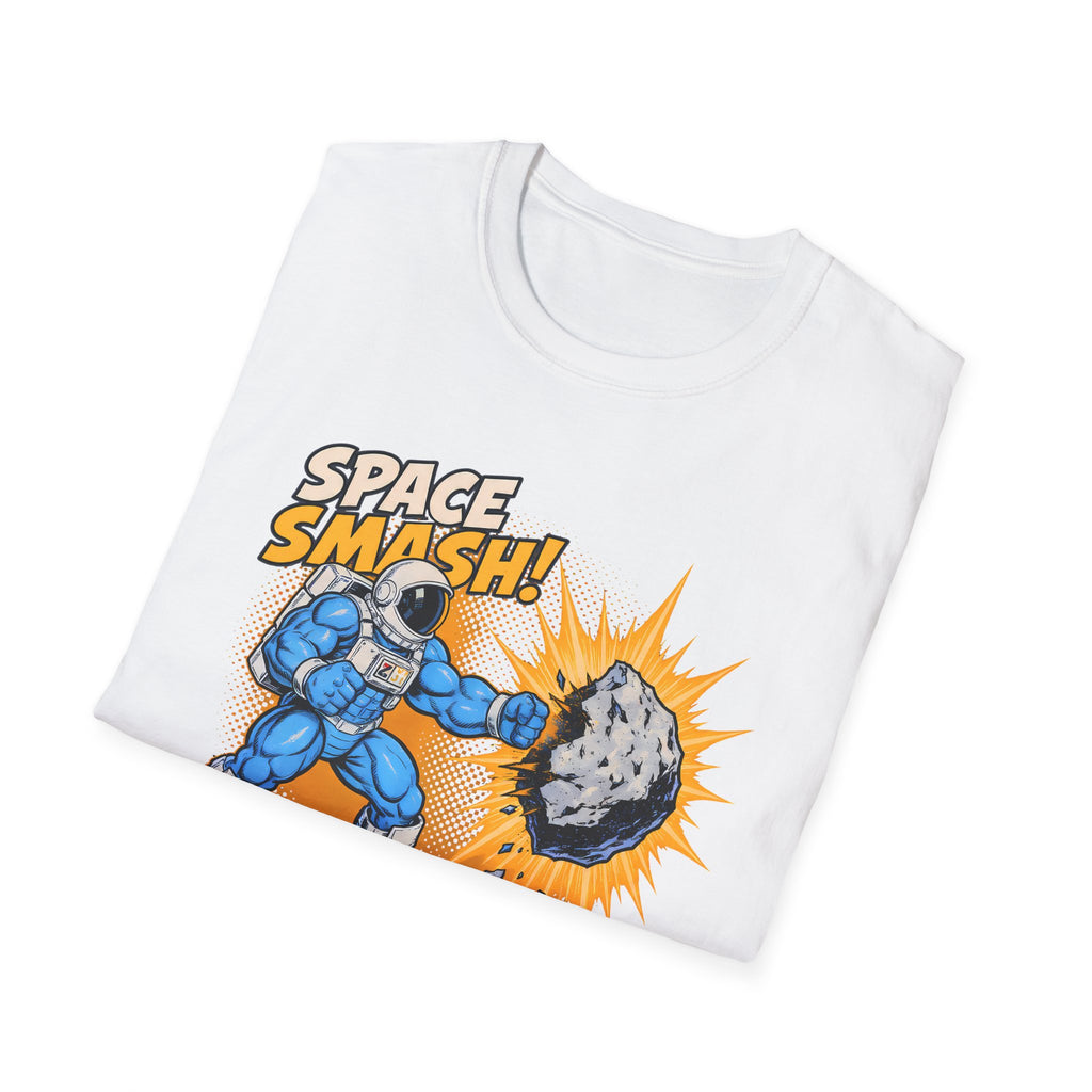 Space Smash Comic Style T-Shirt