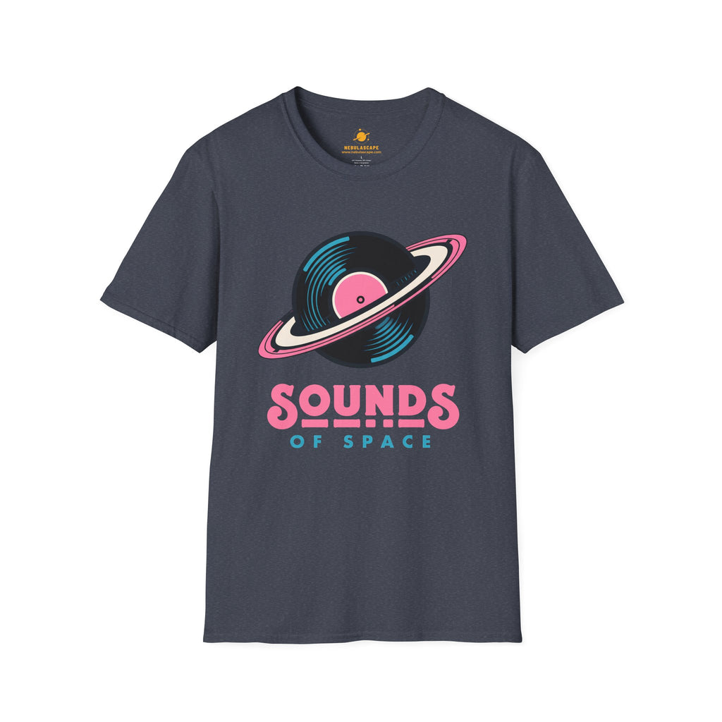 Sounds Of Space Planet Record Disc T-Shirt