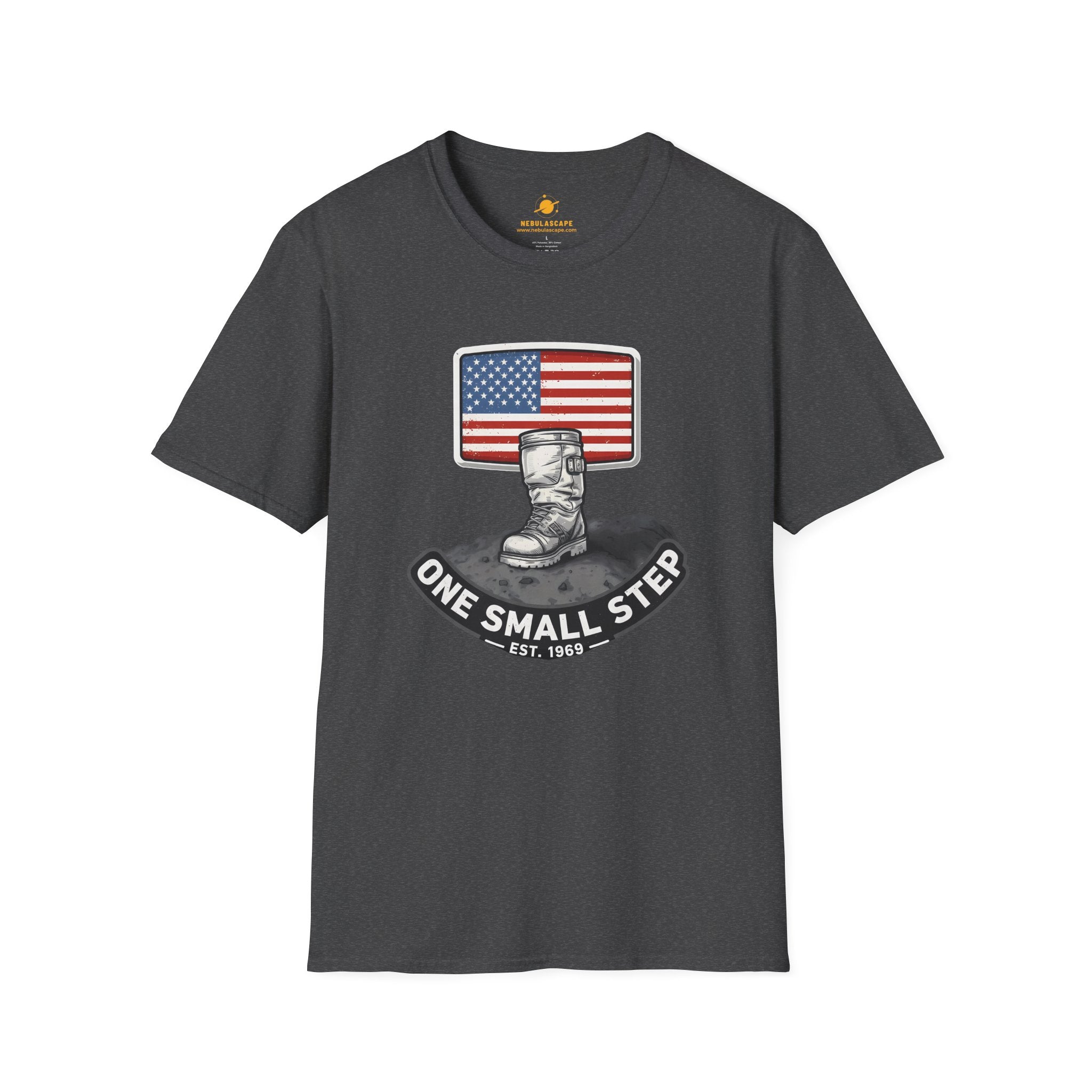 One Small Step NASA Moon Landing T-Shirt