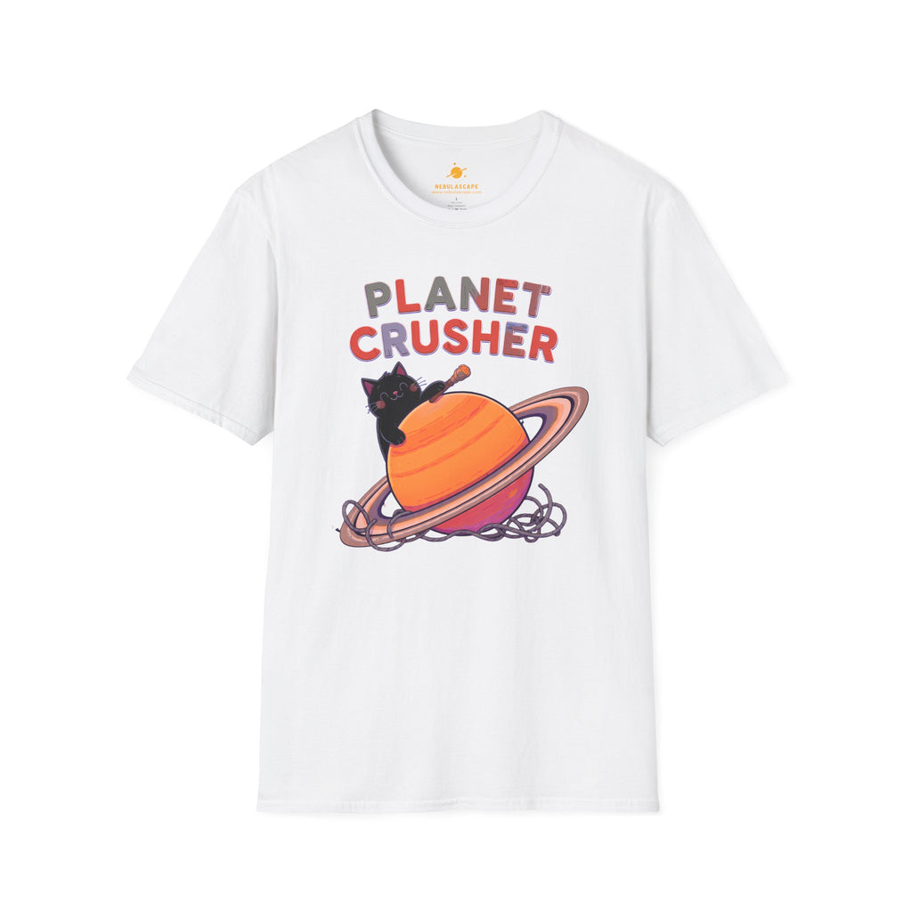 Planet Crusher Black Cat T-Shirt