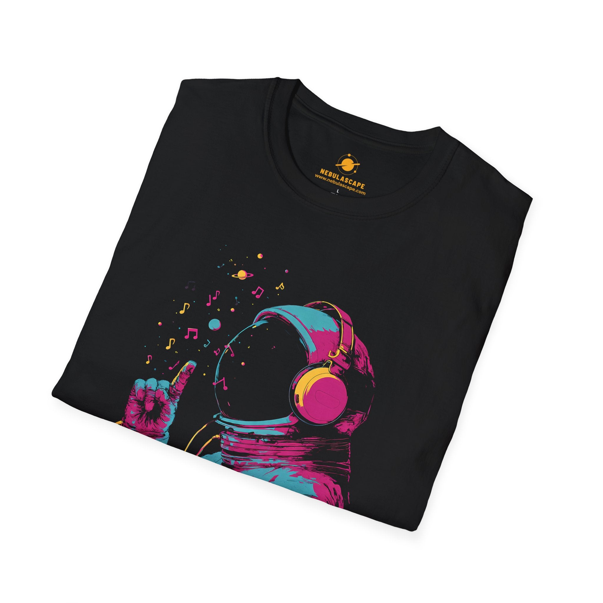 Astronaut Vibes T-Shirt — Colorful Retro Space Explorer Tee