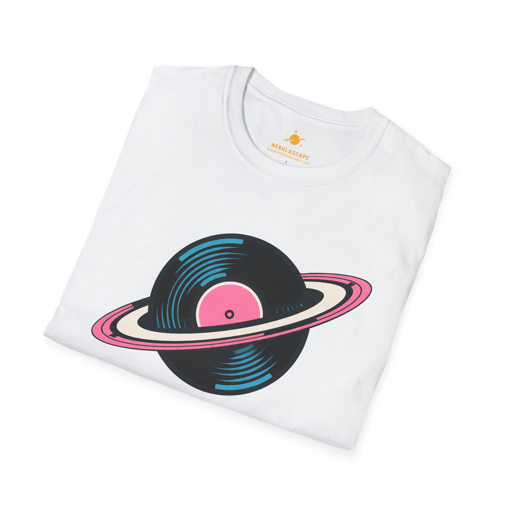 Sounds Of Space Planet Record Disc T-Shirt