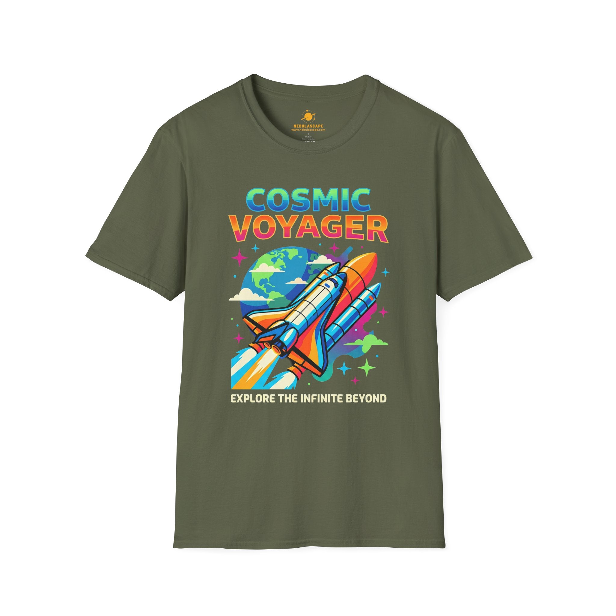 Cosmic Voyager - Explore The Infinite Beyond T-Shirt
