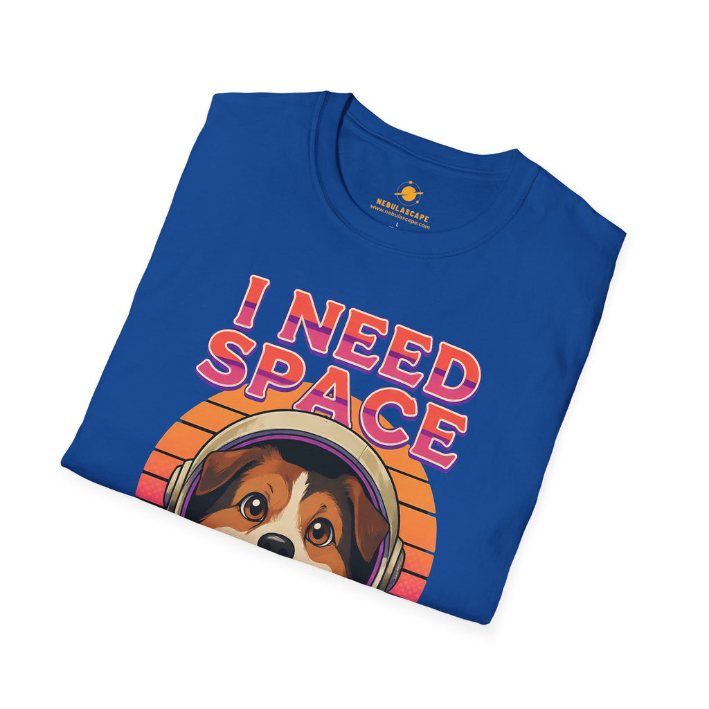 I Need Space - Cute Dog Astronaut T-Shirt