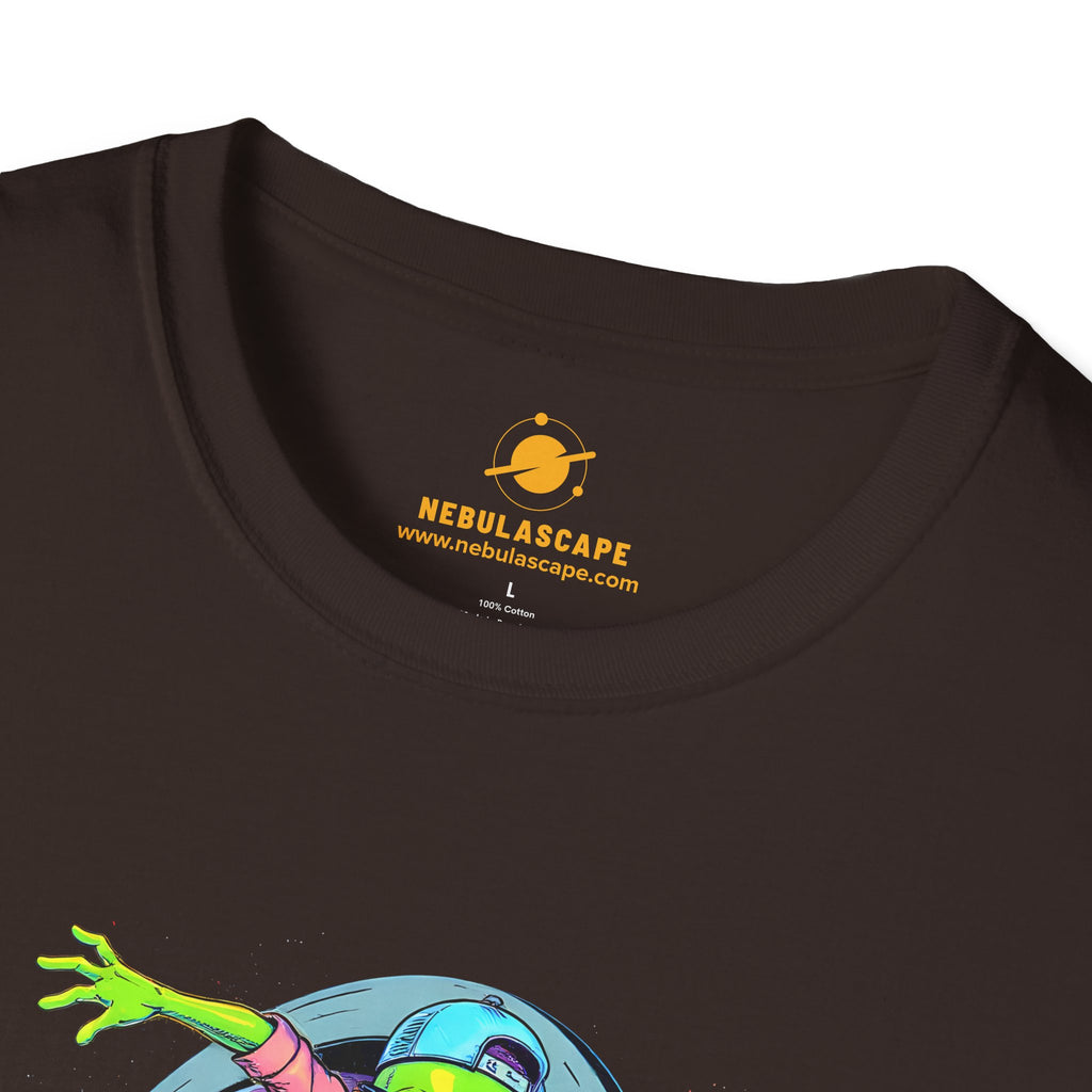 Shred The Void - Alien Skateboarder T-Shirt
