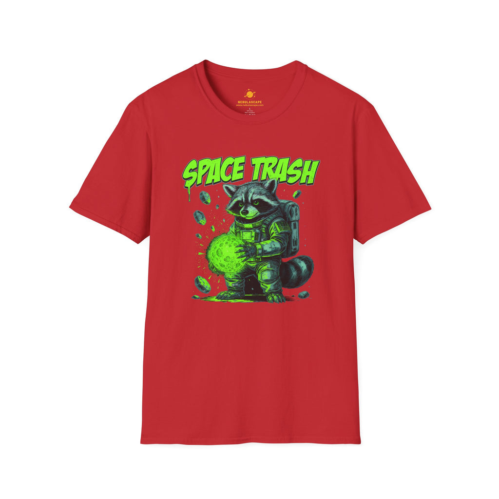 Space Trash - Racoon - T-Shirt