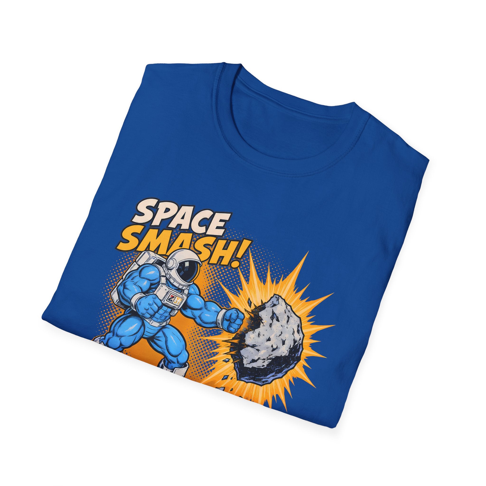 Space Smash Comic Style T-Shirt