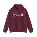 Space to Grow Hoodie — Cute Plant Astronaut Graphic Hoodie