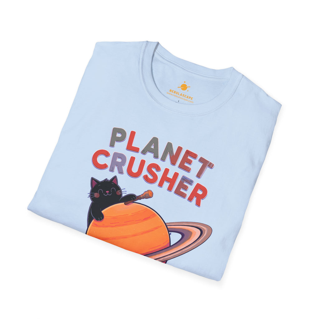 Planet Crusher Black Cat T-Shirt