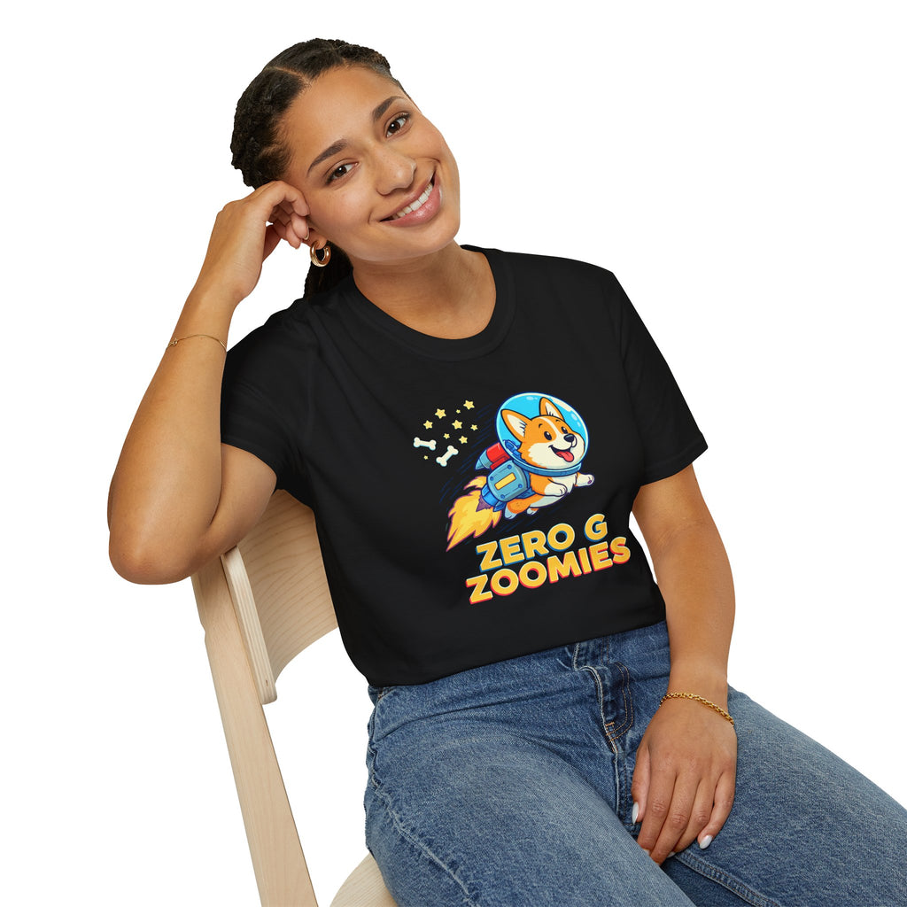 Zero G Zoomies Rocket Dog T-Shirt